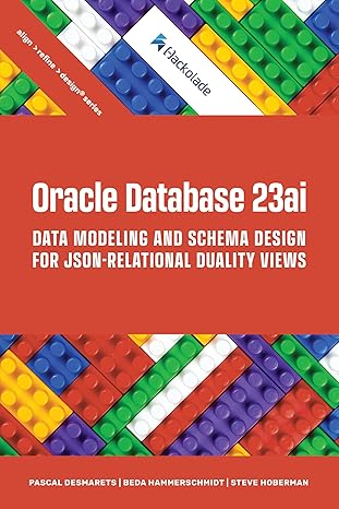 Data modeling and schema design for Oracle Database 23ai book cover